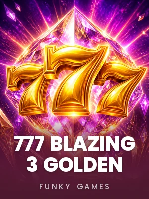 Funky Games | 777 Blazing 3 Golden